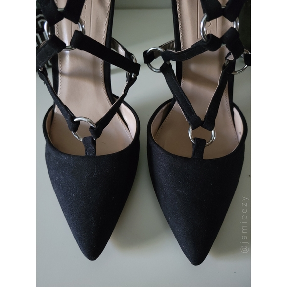 Topshop | NWOT "Mara" Ring Strap Court Heels - Picture 6 of 10